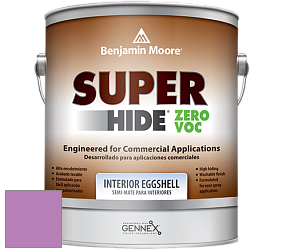 Benjamin Moore 357 Super Hide Zero Voc Interior Eggshell краска цвет 2074-40 Lilac Pink
