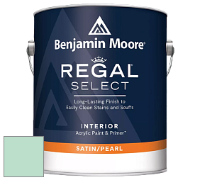 Benjamin Moore 550 Regal Select Waterborne Interior Pearl Finish краска цвет 584 St. John's Bay