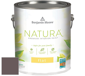 Benjamin Moore 512 Natura Interior Flat Finish матовая краска цвет 2114-30 Desert Shadows