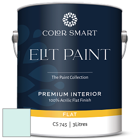 COLOR SMART CS 745 ELIT PAINT глубокоматовая моющаяся краска цвет 2048-70 Barely Teal
