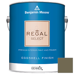 Краска Regal Select Waterborne Interior Eggshell Finish (549) цвет 2142-20 Turtle Green