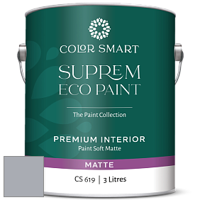 COLOR SMART CS 619 SUPREM ECO PAINT матовая краска цвет 2133-50 Pigeon Gray
