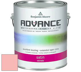 Benjamin Moore 792 Advance Interior Paint-Satin эмаль цвет 2012-50 Perky Peach