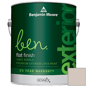 Краска Ben Waterborne Exterior Flat Finish (541) цвет 995 Mocha Cream