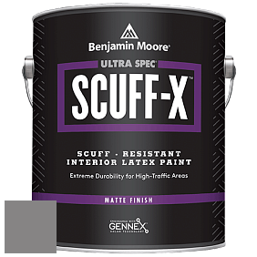 Benjamin Moore 484 Ultra Spec SCUFF-X Interior Matte Finish краска цвет AF-705 