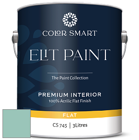COLOR SMART CS 745 ELIT PAINT глубокоматовая моющаяся краска цвет 2040-50 Hazy Blue