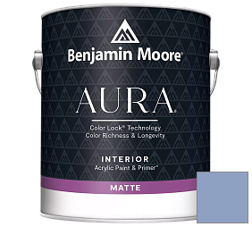 Краска Benjamin Moore Aura Interior Paint - Matte (522) цвет 1419 Persian Violet