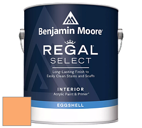 Benjamin Moore 549 Regal Select Waterborne Interior Eggshell Finish краска цвет 132 Tangerine Zing