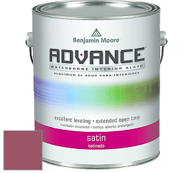 Benjamin Moore 792 Advance Interior Paint-Satin эмаль цвет 2085-30 Gypsy Love