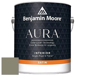 Benjamin Moore Aura 526 Waterborne Interior Satin Finish покрытие цвет NCS S 5010-G70Y 