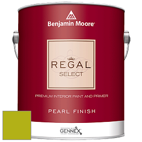 Benjamin Moore 550 Regal Select Waterborne Interior Pearl Finish краска цвет 2027-20 Spring Moss