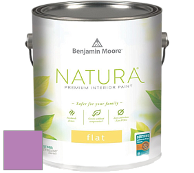 Benjamin Moore 512 Natura Interior Flat Finish матовая краска цвет 2074-40 Lilac Pink