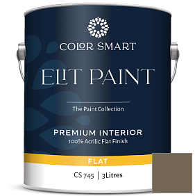 Краска COLOR SMART CS 745 ELIT PAINT глубокоматовая моющаяся краска цвет 1526 Evening Grove