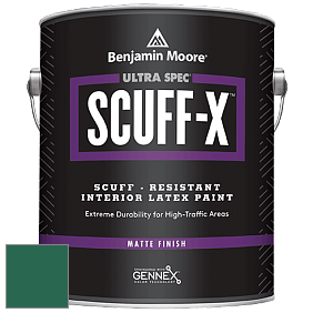 Benjamin Moore 484 Ultra Spec SCUFF-X Interior Matte Finish краска цвет 2045-10 Green Bay