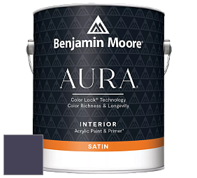 Benjamin Moore Aura 526 Waterborne Interior Satin Finish покрытие цвет NCS S 7020-R60B 