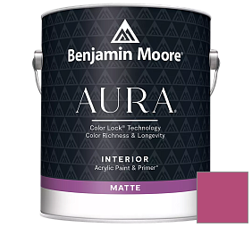 Краска Benjamin Moore Aura Interior Paint - Matte (522) цвет 2079-30 Peony