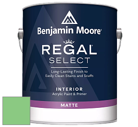 Benjamin Moore 548 IRegal Select Interior Paint - Matte краска цвет 2033-40 Lime Tart