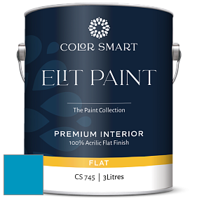 COLOR SMART CS 745 ELIT PAINT глубокоматовая моющаяся краска цвет NCS S 1565-B 