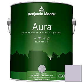 Краска Aura Waterborne Exterior Flat Finish (629) цвет 1382 Violet Petal