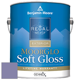 Benjamin Moore W096 Regal Select Exterior Paint-Moor GloSoft Gloss Finish краска цвет 2070-40 Spring Purple