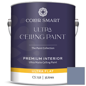 Краска COLOR SMART CS 758 ULTRA CEILING PAINT ультраматовая краска цвет 1426 Queen's Wreath
