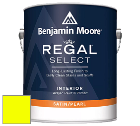 Benjamin Moore 550 Regal Select Waterborne Interior Pearl Finish краска цвет RAL 1026 