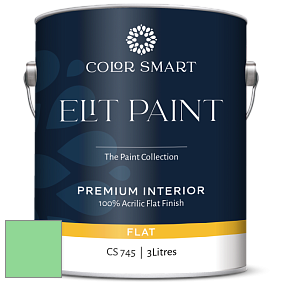 COLOR SMART CS 745 ELIT PAINT глубокоматовая моющаяся краска цвет NCS S 0550-G10Y 