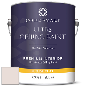 COLOR SMART CS 758 ULTRA CEILING PAINT ультраматовая краска цвет 2099-70 Wheatberry