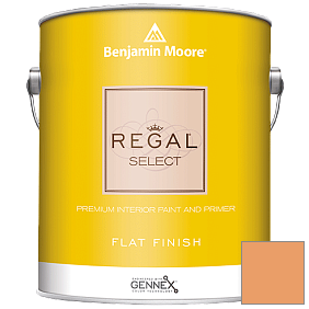 Краска Regal Select Waterborne Interior Flat Finish (547) цвет 124 Orange Appeal