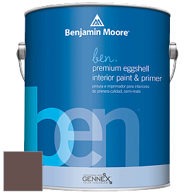 Benjamin Moore Ben W626 Premium Interior Latex Eggshell краска цвет 2113-30 Bison Brown