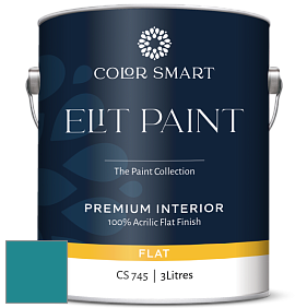 COLOR SMART CS 745 ELIT PAINT глубокоматовая моющаяся краска цвет RAL 5018 