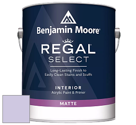Benjamin Moore 548 IRegal Select Interior Paint - Matte краска цвет 1395 Grape Ice