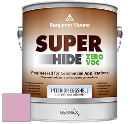 Benjamin Moore 357 Super Hide Zero Voc Interior Eggshell краска цвет 2085-50 Strawberry