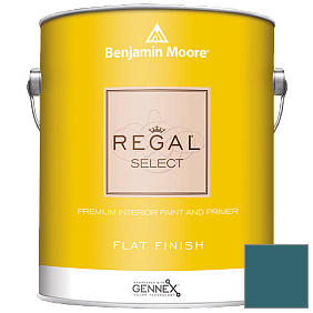 Краска Regal Select Waterborne Interior Flat Finish (547) цвет 728 Bermuda Turquoise