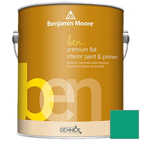 Краска Ben Premium Interior Latex Flat (W625) цвет 2046-30 Cayman Lagoon