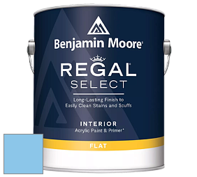 Benjamin Moore 547 Regal Select Waterborne Interior Flat Finish краска цвет NCS S 0540-R90B 