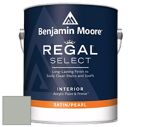 Benjamin Moore 550 Regal Select Waterborne Interior Pearl Finish краска цвет 2138-50 Misted Green