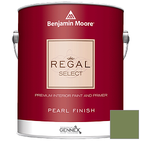 Краска Regal Select Waterborne Interior Pearl Finish (550) цвет 546 Courtyard Green