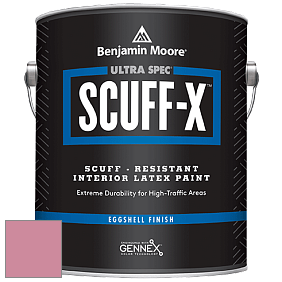 Benjamin Moore 485 Ultra Spec SCUFF-X Interior Eggshell Finish краска цвет 2081-40 Pink Blossom