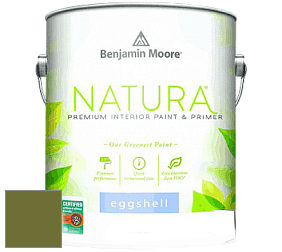 Benjamin Moore 513 Natura Interior Eggshell Finish краска с блеском цвет NCS S 4550-G50Y 