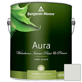 Краска Aura Waterborne Interior Semi-gloss Finish (528) цвет OC-55 BM OC-55