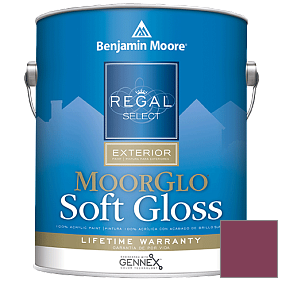 Краска Regal Select Exterior Paint-Moor GloSoft Gloss Finish (W096) цвет 2076-10 Crushed Velvet