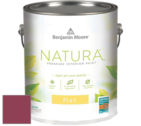 Benjamin Moore 512 Natura Interior Flat Finish матовая краска цвет 2078-10 Roseate