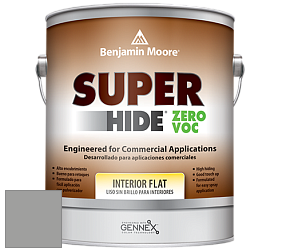 Benjamin Moore 355 Super Hide Zero Voc Interior Flat краска цвет AF-700 