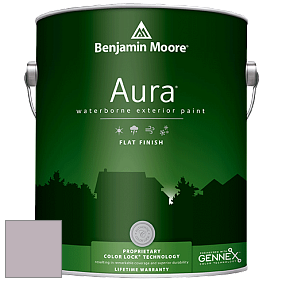 Benjamin Moore Aura 629 Waterborne Exterior Flat Finish краска цвет AF-615 