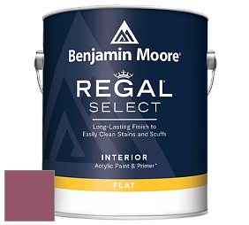 Benjamin Moore 547 Regal Select Waterborne Interior Flat Finish краска цвет NCS S 4040-R20B 
