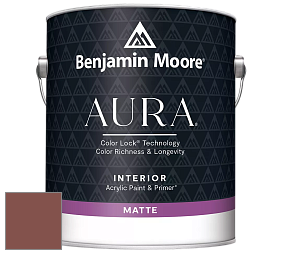 Benjamin Moore Aura 522 Interior Paint - Matte краска цвет 2092-30 Boston Brick