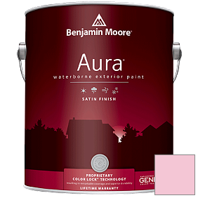 Краска Aura Waterborne Exterior Satin Finish (631) цвет 2003-60 Exotic Pink