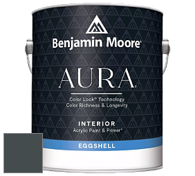Benjamin Moore Aura 524 Waterborne Interior Eggshell Finish краска цвет NCS S 8005-B20G 