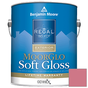 Краска Regal Select Exterior Paint-Moor GloSoft Gloss Finish (W096) цвет 2007-40 Coral Essence